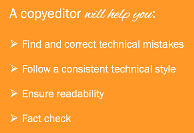 What copy editors do and how copyeditors help writers