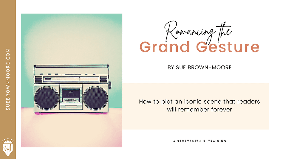 Romancing the Grand Gesture (cover slide)